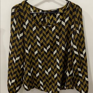 Geometric blouse